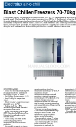 Electrolux Air-O-Chill 726751 Specification