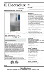 Electrolux Air-O-Chill 726990 Ficha de especificações