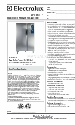 Electrolux Air-O-Chill 727154 Ficha de especificações