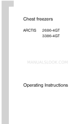 Electrolux ARCTIS 2686-4GT Manual de Instruções