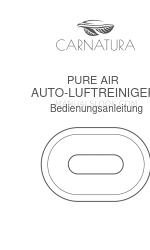 CARNATURA Pure Air Auto-Luftreiniger Посібник