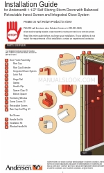 Andersen Windows & Doors 901724 Instrukcja instalacji