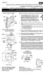 CARNES EFOA Instructions d'installation, d'utilisation et d'entretien