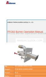 Anderson 52G0600 Operation Manual