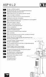 ATIKA ASP 6 L-2 Інструкція з монтажу та експлуатації Посібник з монтажу та експлуатації
