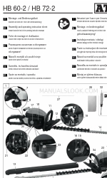 ATIKA HB 60-2 Assembly And Operating  Instruction Sheet