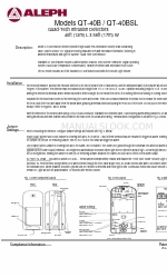 Aleph QT-40B Manual