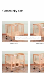 Community Playthings BackSafe Cot G257 Manual