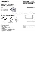 ATIM SANDWICH 1200 Instrucciones de montaje