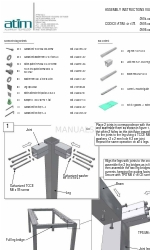 ATIM VULCANO TABLE 411/78 0504 Istruzioni per il montaggio