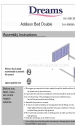 DREAMS Addison Bed Double 組み立て説明書