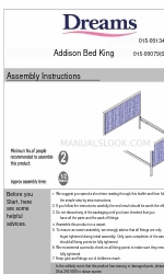 DREAMS Addison Bed King 組み立て説明書