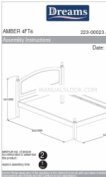 DREAMS AMBER 4FT6 組立説明書