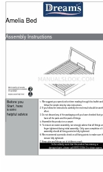DREAMS Amelia Bed 組立説明書