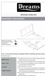DREAMS BRUGES KING B/S 組立説明書