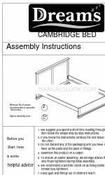 DREAMS CAMBRIDGE BED 組立説明書