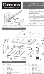 DREAMS FRANCIS OTTOMAN 組立説明書