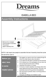 DREAMS ISABELLA BED 組立説明書