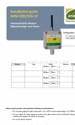 ATIM ARM-IOA-LP Посібник з монтажу