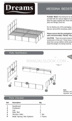 DREAMS Messina Bedstead クイック・スタート・マニュアル