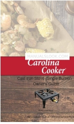 Carolina Cooker M56913 Manual del usuario