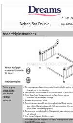 DREAMS Nelson Bed Double 組み立て説明書