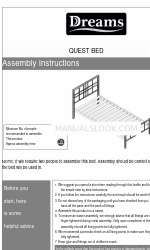 DREAMS QUEST BED 組み立て説明書