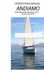 ANDIAMO 2007 Moorings Beneteau 32.2 Manual de instrucciones