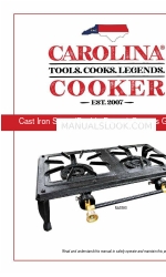 Carolina Cooker M48590 Manual del usuario