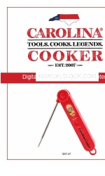 Carolina Cooker 122147 Panduan Memulai Cepat