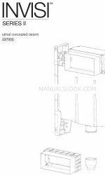 Caroma Invisi Series II 설치 매뉴얼