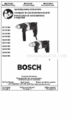 Bosch 1034VSR Manual de instrucciones de uso y seguridad