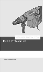 Bosch 11 DE Professional Manuale di istruzioni originale