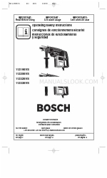 Bosch 11219EVS Operating/Safety Instructions Manual