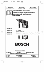 Bosch 11232EVS Operating/Safety Instructions Manual