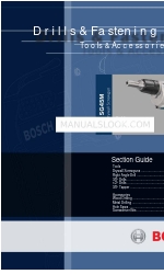 Bosch 1132VSR Sección Manual