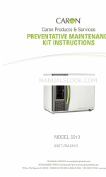 caron 6010 Manual de instrucciones