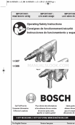 Bosch 11387 Посібник з експлуатації/техніки безпеки