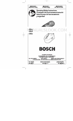 Bosch 13614 Operating/Safety Instructions Manual