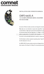 Comnet CNFE100-A 設置および操作マニュアル