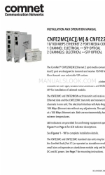 Comnet CNFE22MC 設置および操作マニュアル