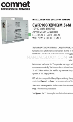 Comnet CWFE1003POESHO-M Руководство по установке и эксплуатации