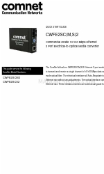 Comnet CWFE2SCS2 Quick Start Manual