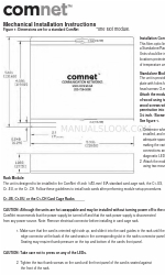 Comnet FVR10 メカニカル・インストレーション・インストラクション