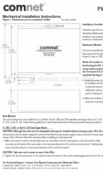 Comnet FVR801 Installation Instructions