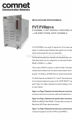 Comnet FVR8014 Instrukcja instalacji i obsługi