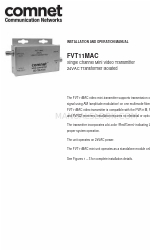 Comnet FVT11MAC Installation And Operation Manual