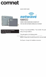 Comnet netwave NWKED Snelstarthandleiding