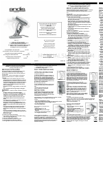 Andis ST-6 Utilização e cuidados