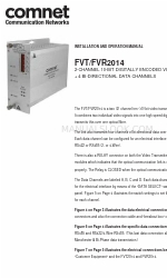 Comnet FVR2014S1 Manual de instalação e operação